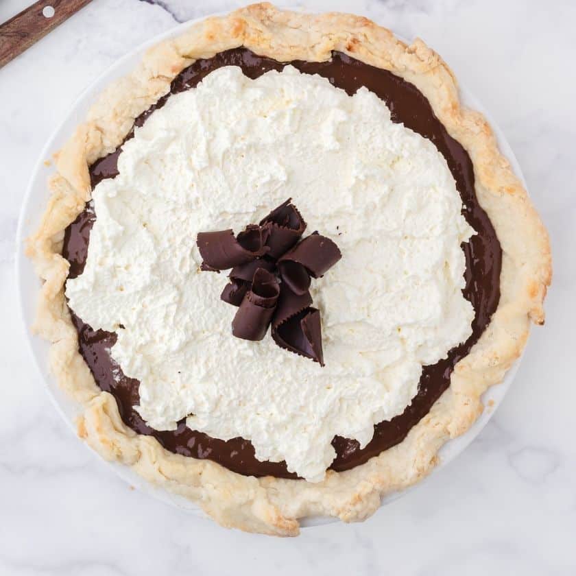 Rich Chocolate Cream Pie Recipe