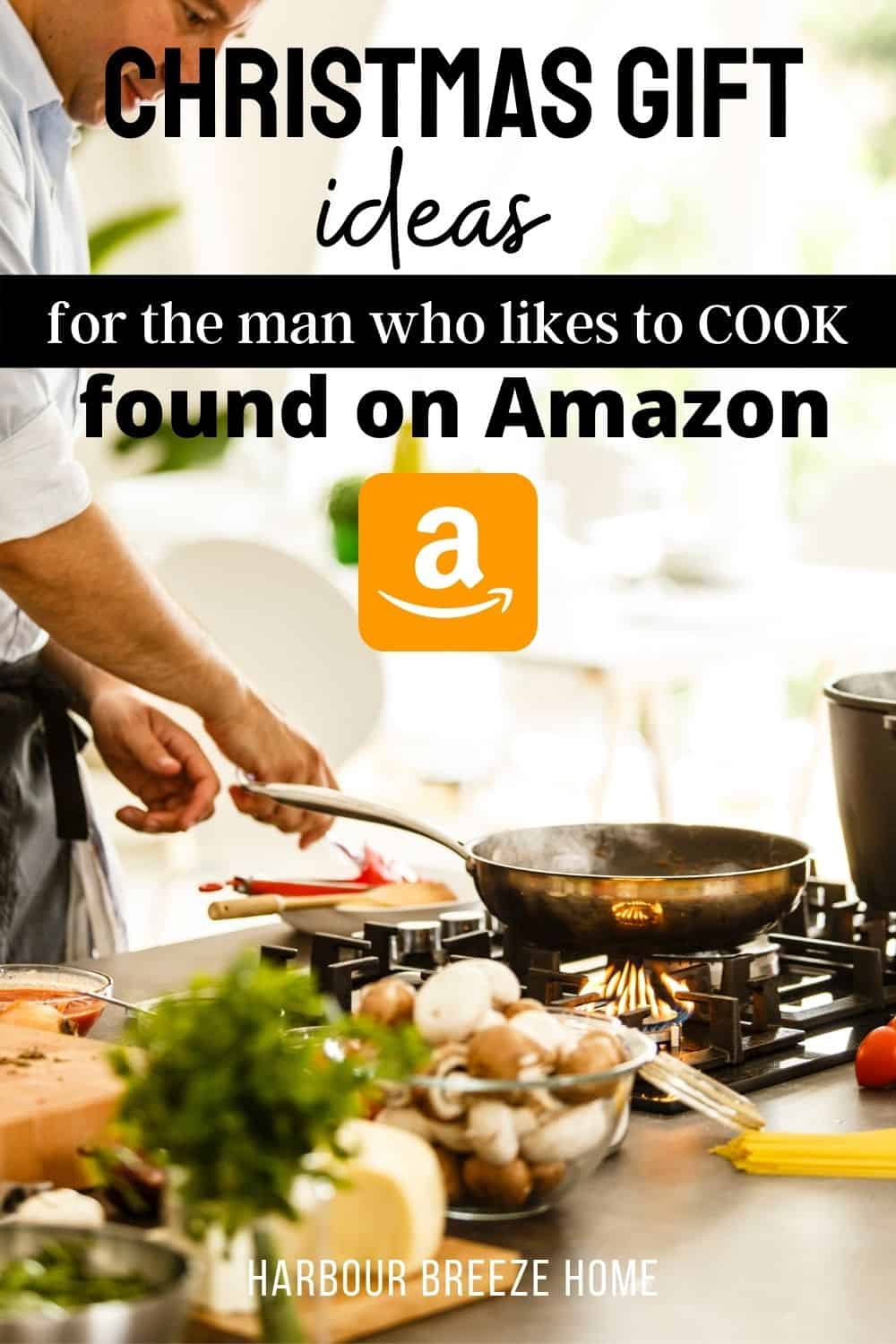 Christmas shopping just got easier with this list of gift ideas for men - including stocking stuffer ideas, and gifts for active outdoorsmen and cooks.