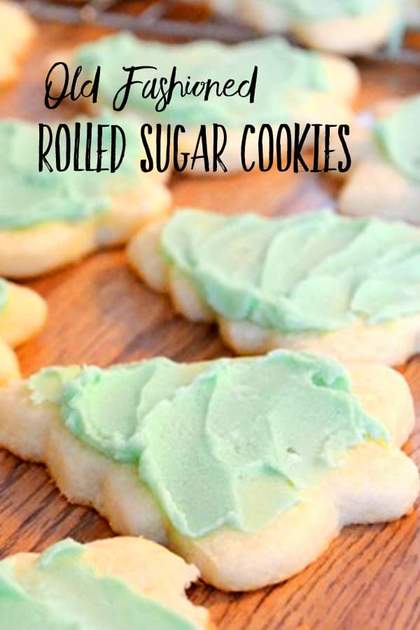cut out sugar cookie recipe