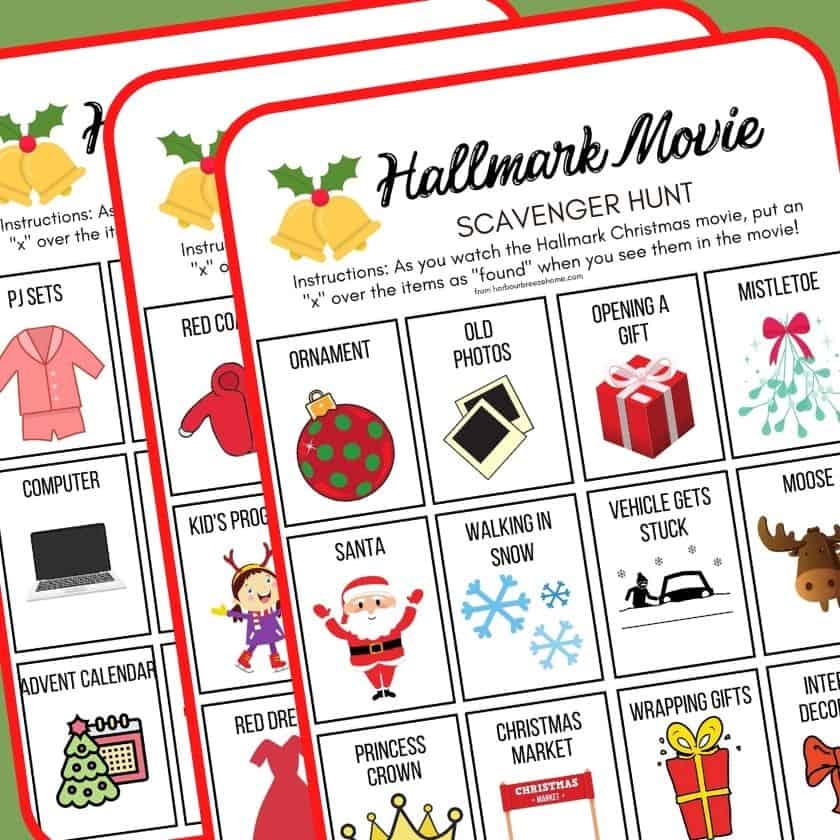Hallmark Movie Christmas Party Game Ideas for Families