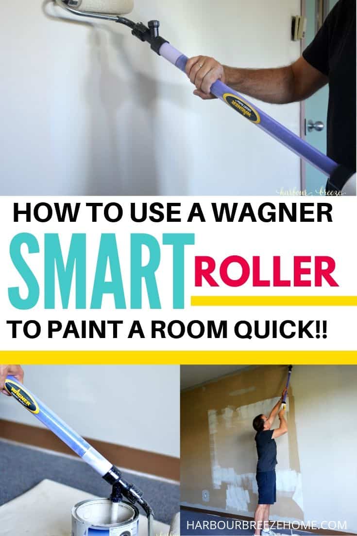 The Wagner Smart Roller makes painting a large classroom easy!