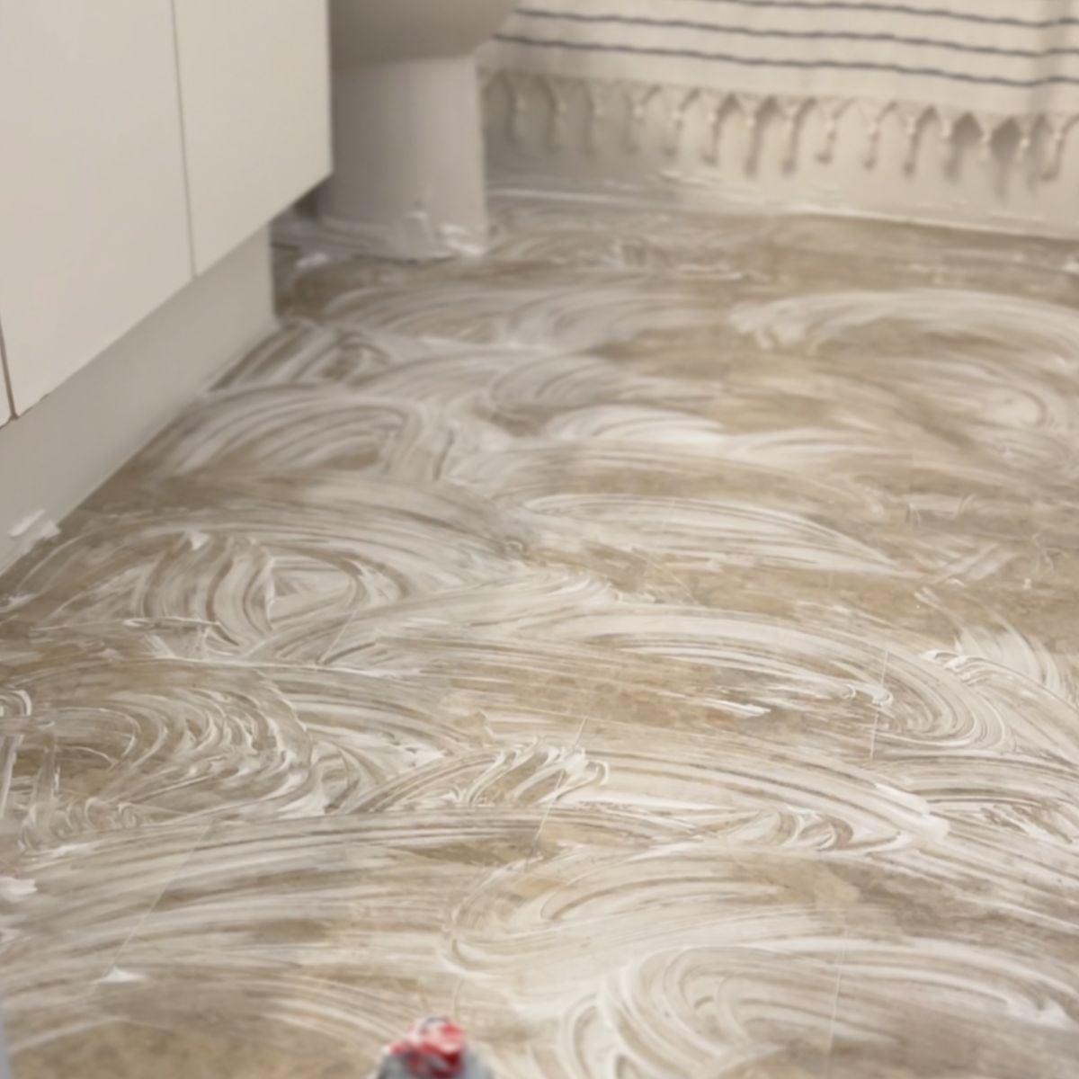 The Day I Cleaned My Bathroom Floor With Shaving Cream