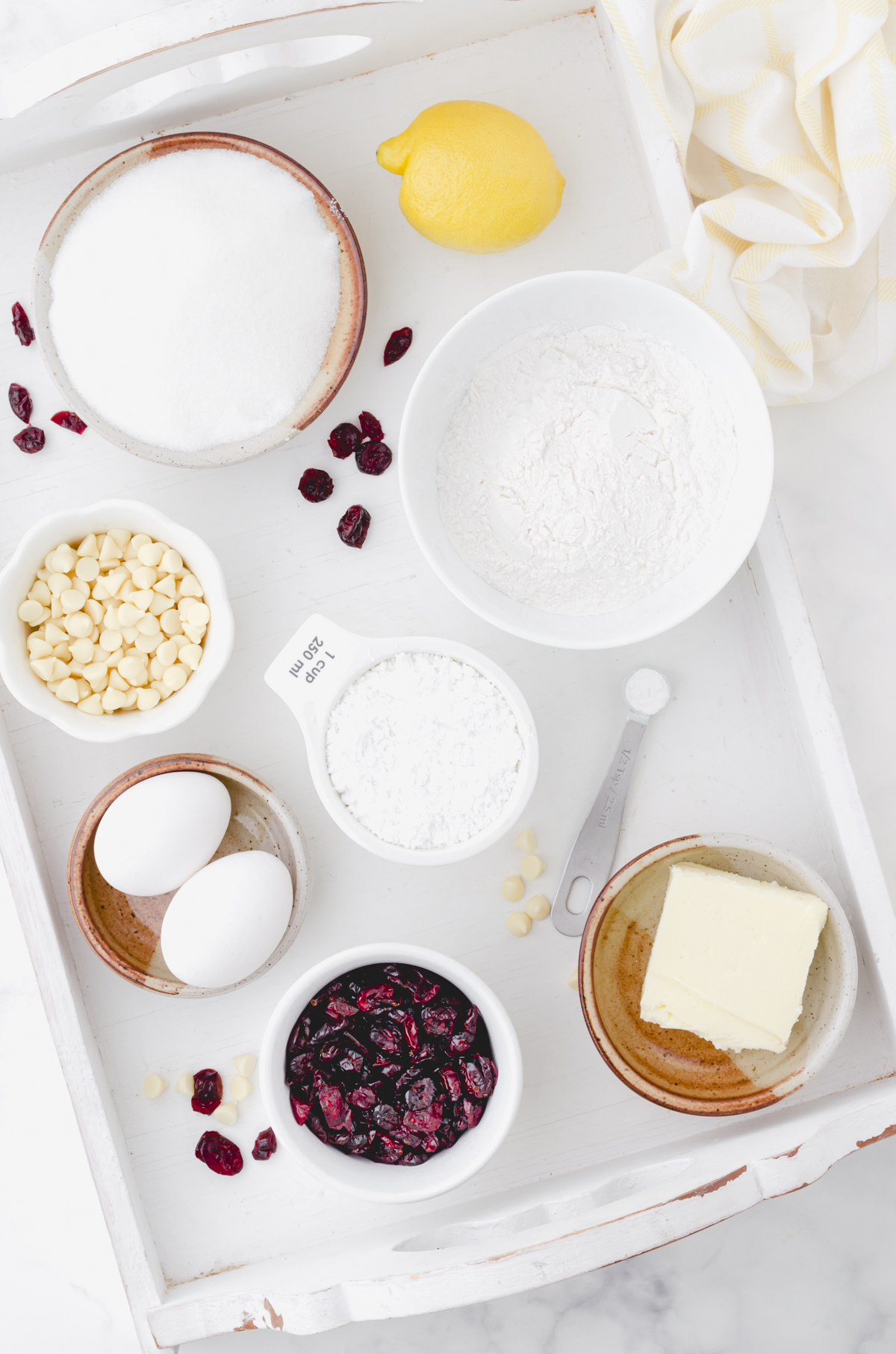 Cranberry Lemon Bars Recipe