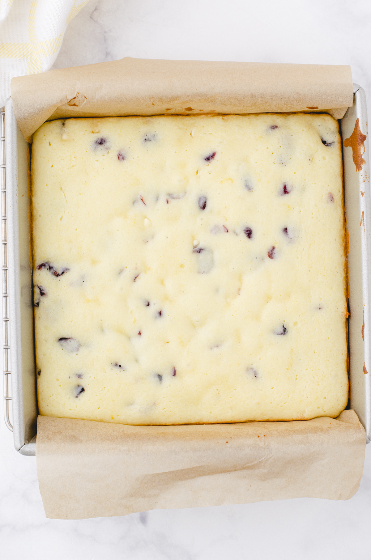 Cranberry Lemon Bars Recipe