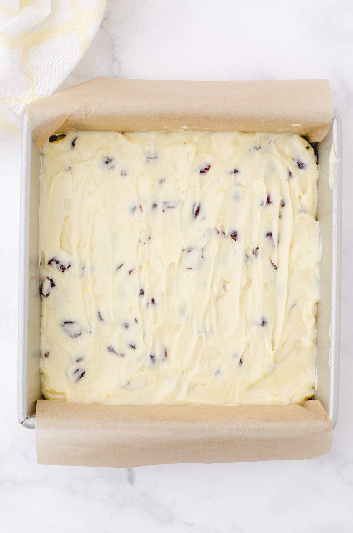 Cranberry Lemon Bars Recipe