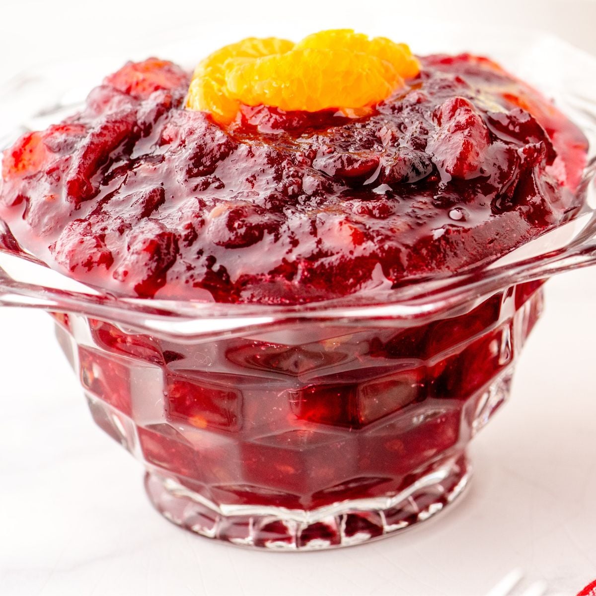 Cranberry Sauce with Mandarin Oranges in 4 Ingredients