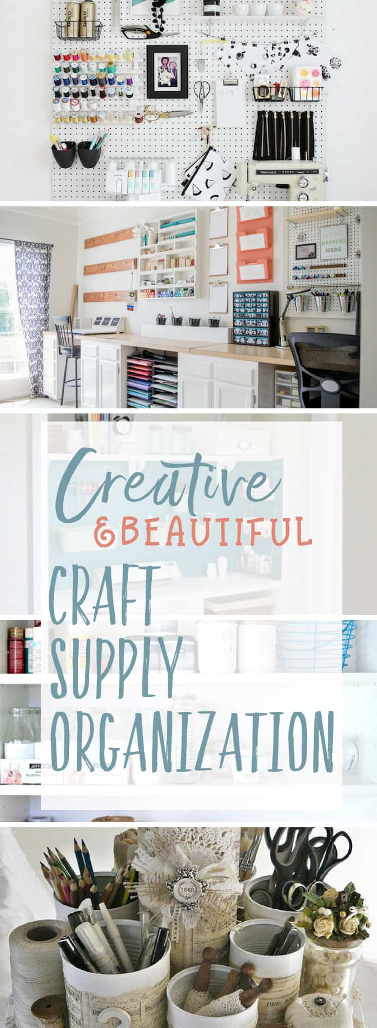 Creative & Beautiful Craft Supply Organization Solutions