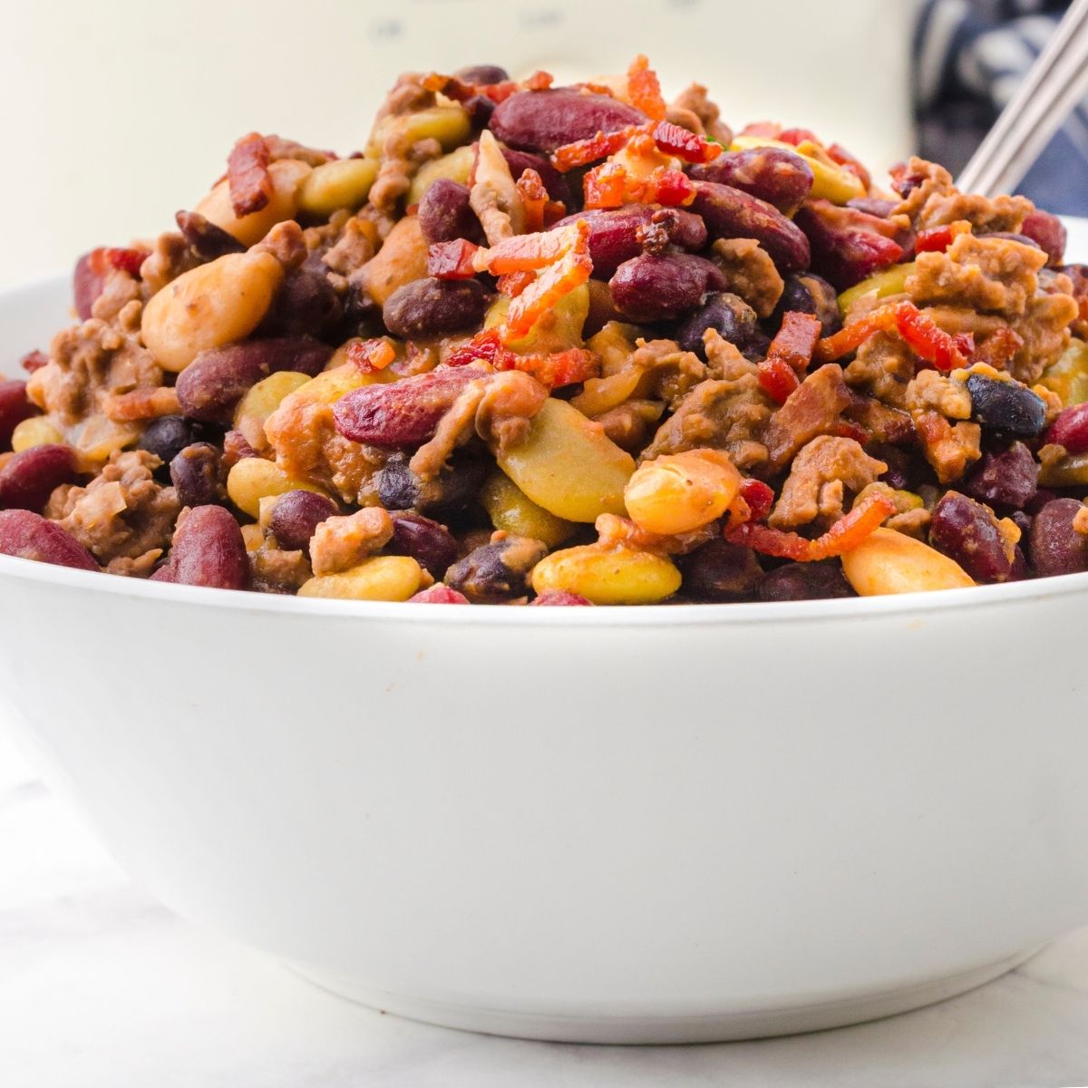 Simple Crock Pot Baked Beans Recipe