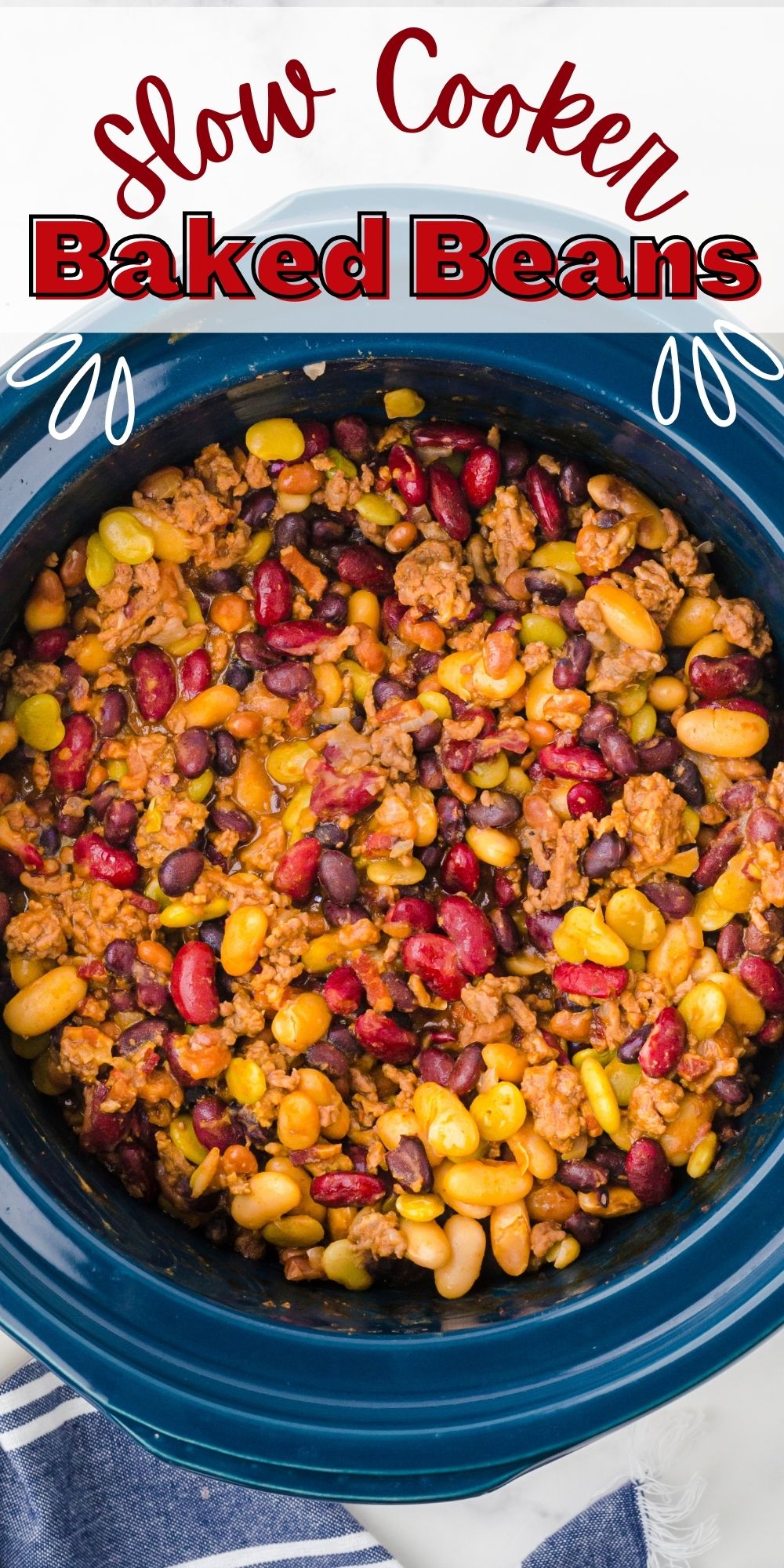 Easy Crock Pot Baked Beans