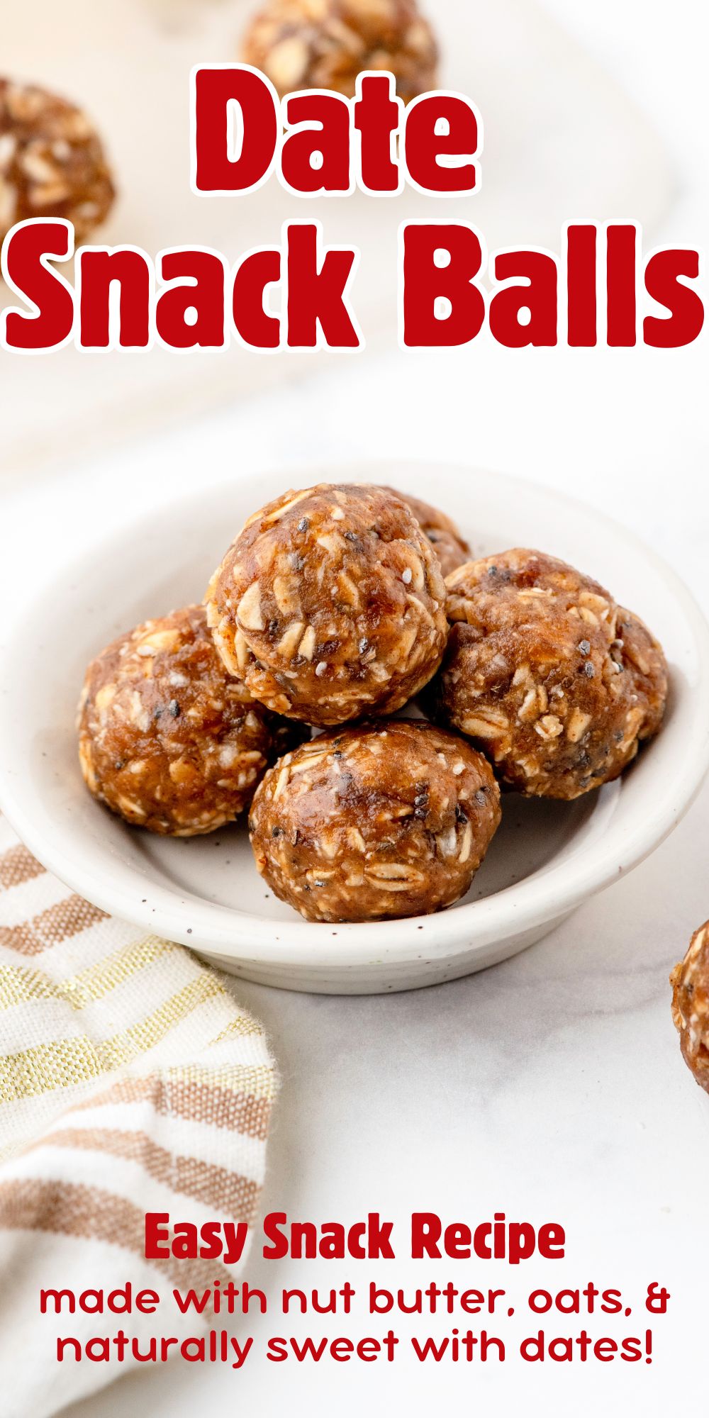 No Bake Date Balls