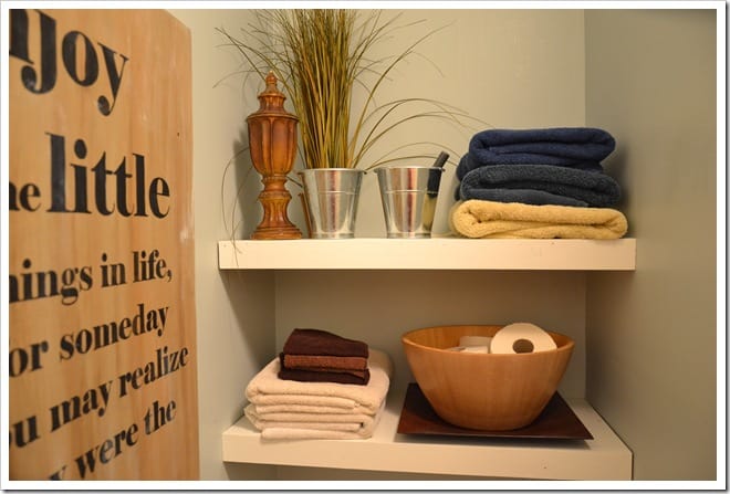 Farmhouse Style Budget Bathroom Remodel | Before and After