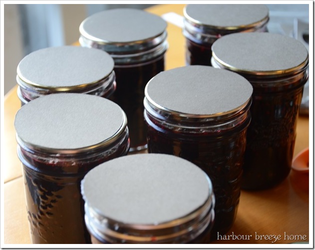 cardstock on lids