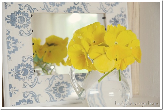 yellow pansies ps