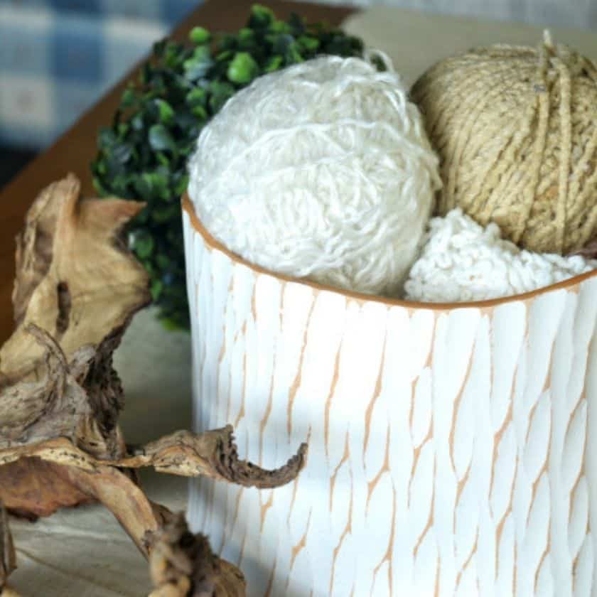 Creative Fall Decor Using Existing Items