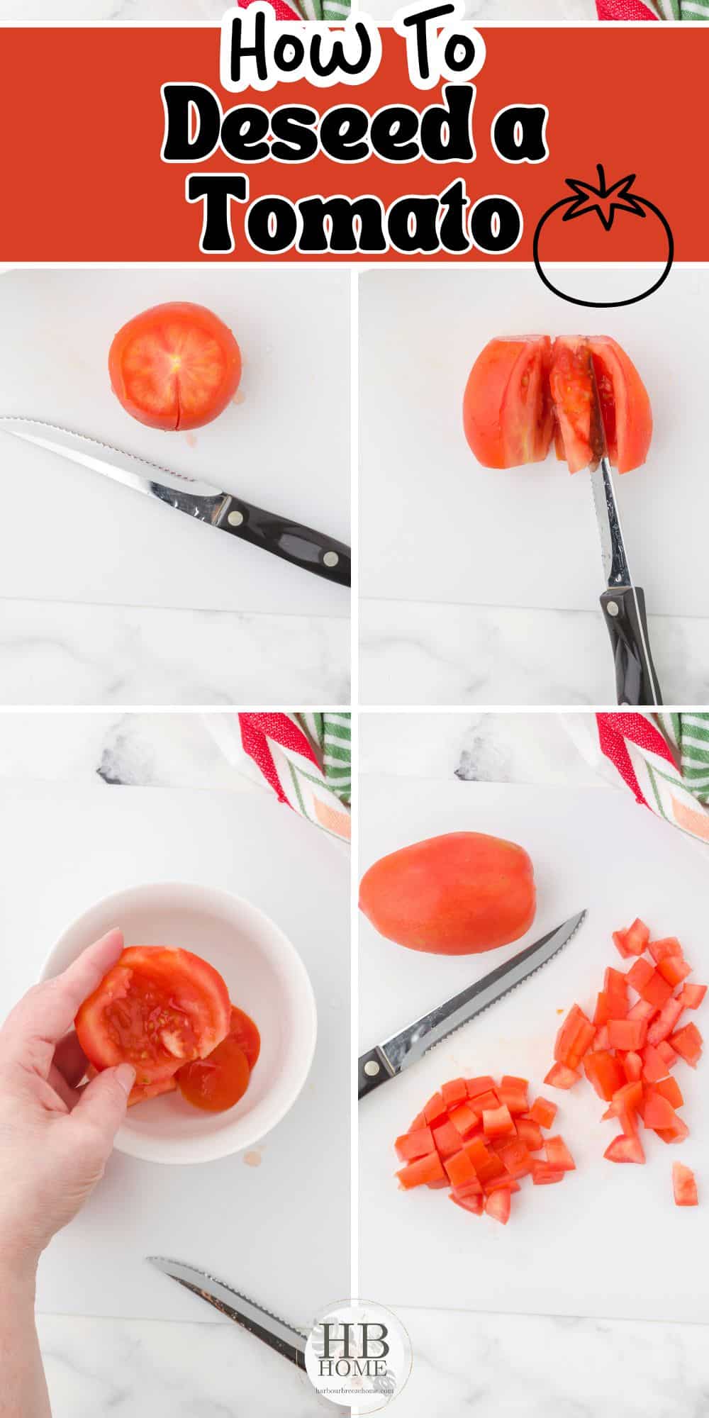 How to Deseed a Tomato — Quick & Easy Method