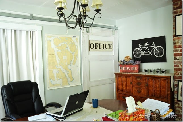 Transforming a Dining Room into a Home Office