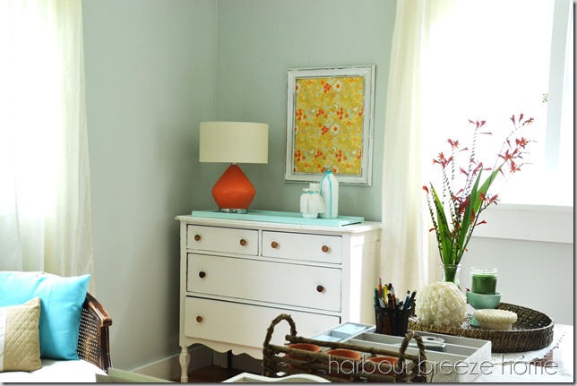 dresser and orange lamp ps