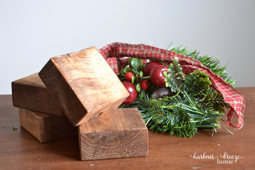 DIY Christmas Place Card Holders