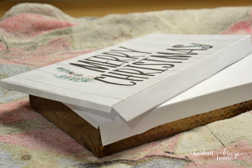 DIY Farmhouse Sign + Free Christmas Printables