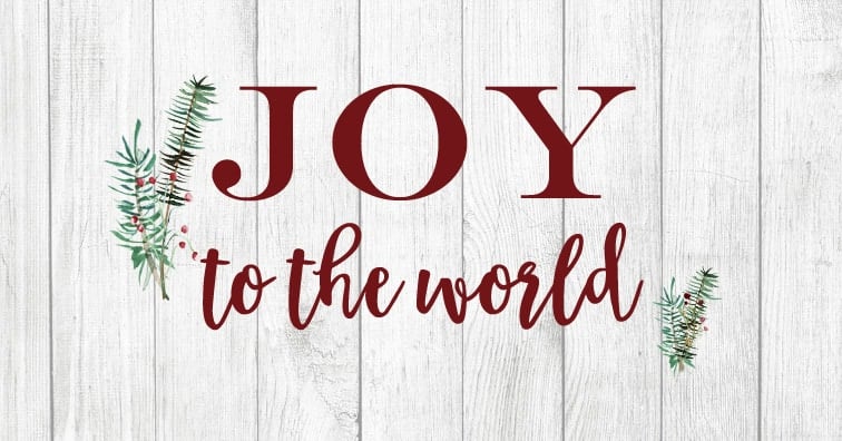 DIY Farmhouse Sign + Free Christmas Printables