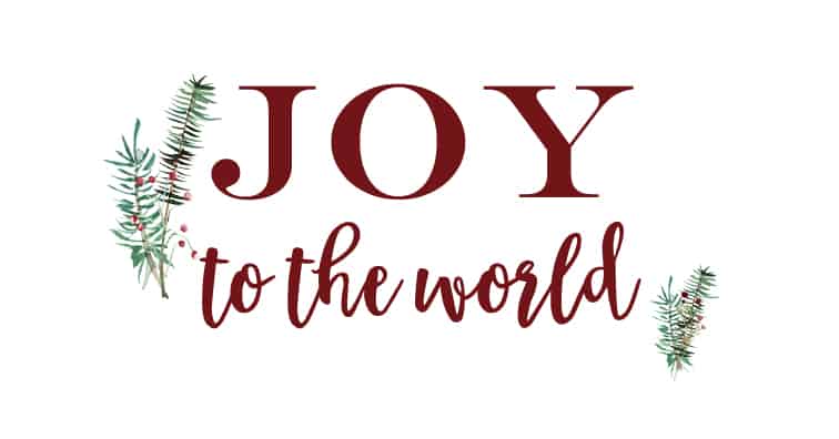 DIY Farmhouse Sign + Free Christmas Printables