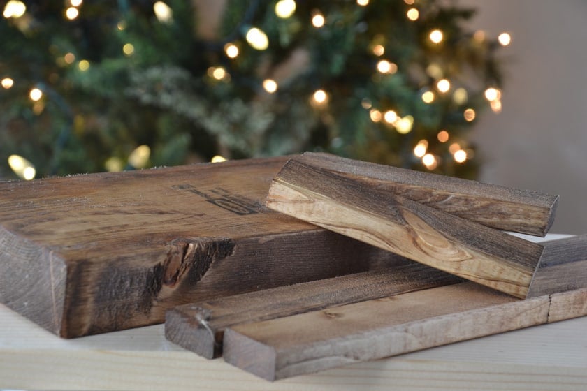 Christmas signs DIY supplies - wood