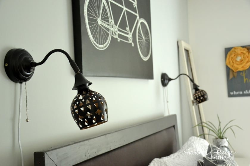 DIY Lampshade for Ikea's Arstid Wall Lamp
