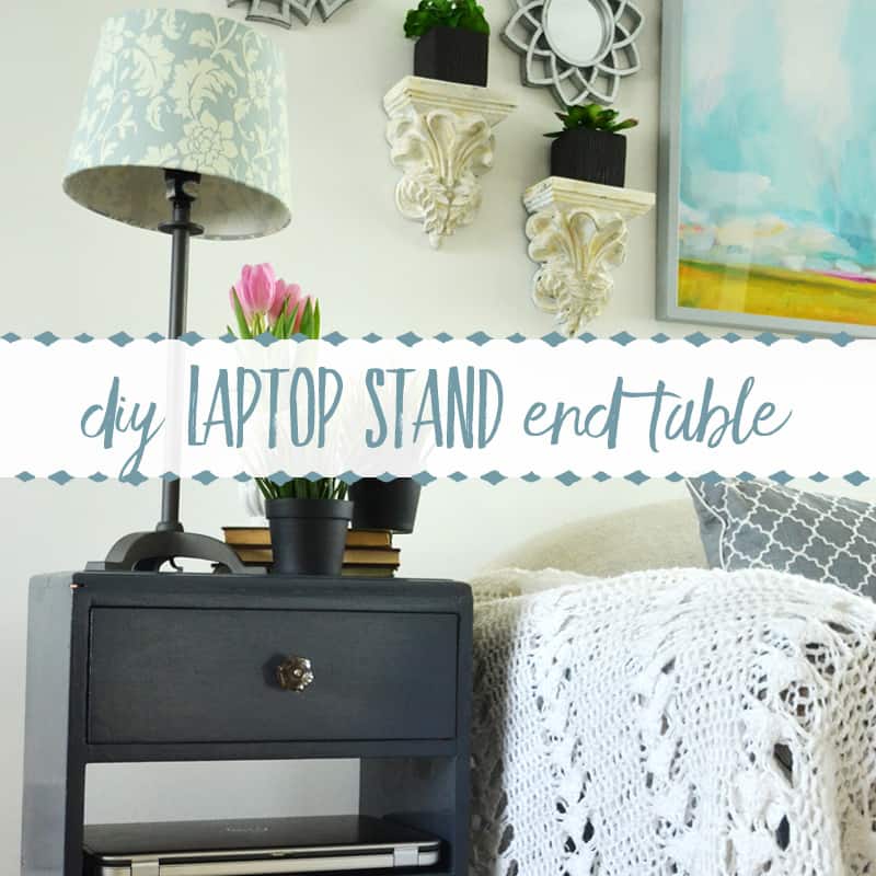 Simple Laptop Stand Side Table Project