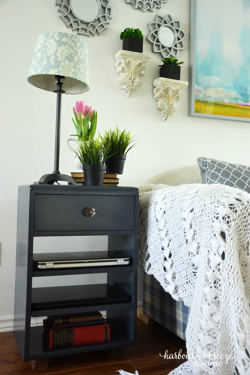 DIY Laptop Stand End Table