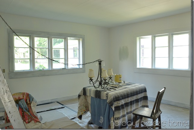 ceiling all painted after