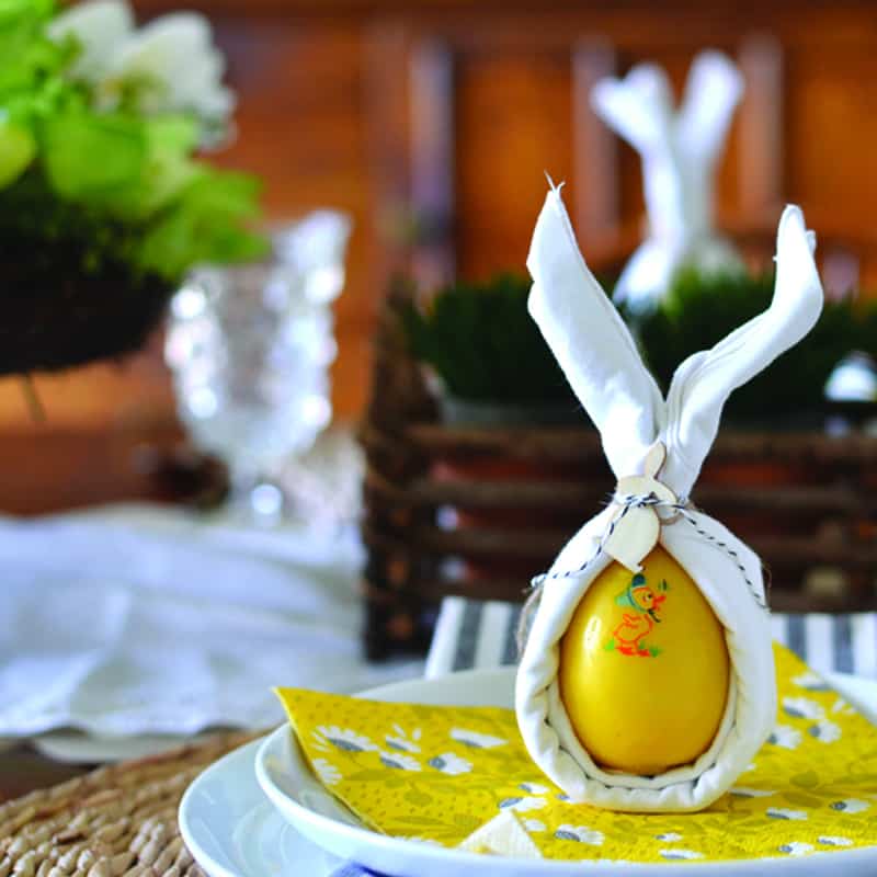 Joyful Easter Table Setting Ideas