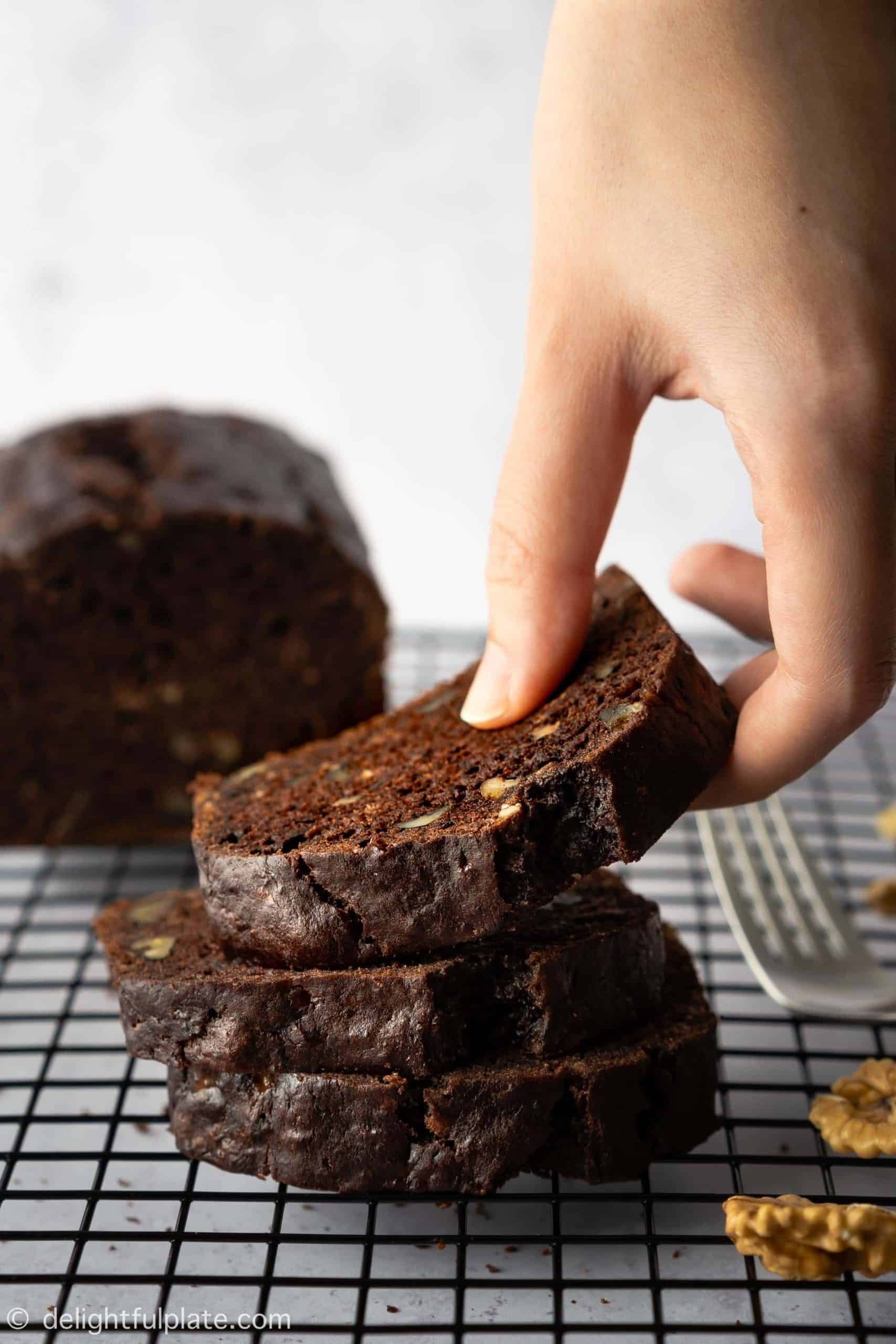 Image for Easy Chocolate Walnut Banana Bread
