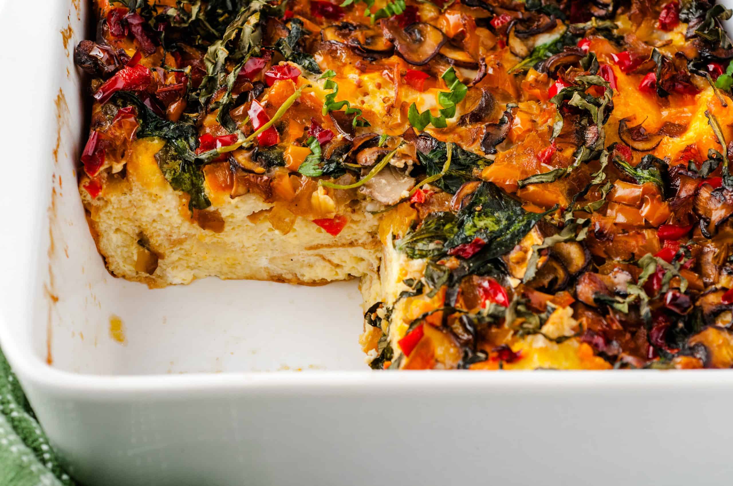 Image for Easy Vegetarian Breakfast Casserole