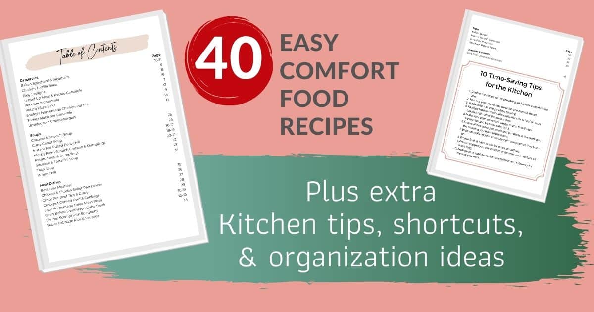 30 Days of Comfort Food Recipes