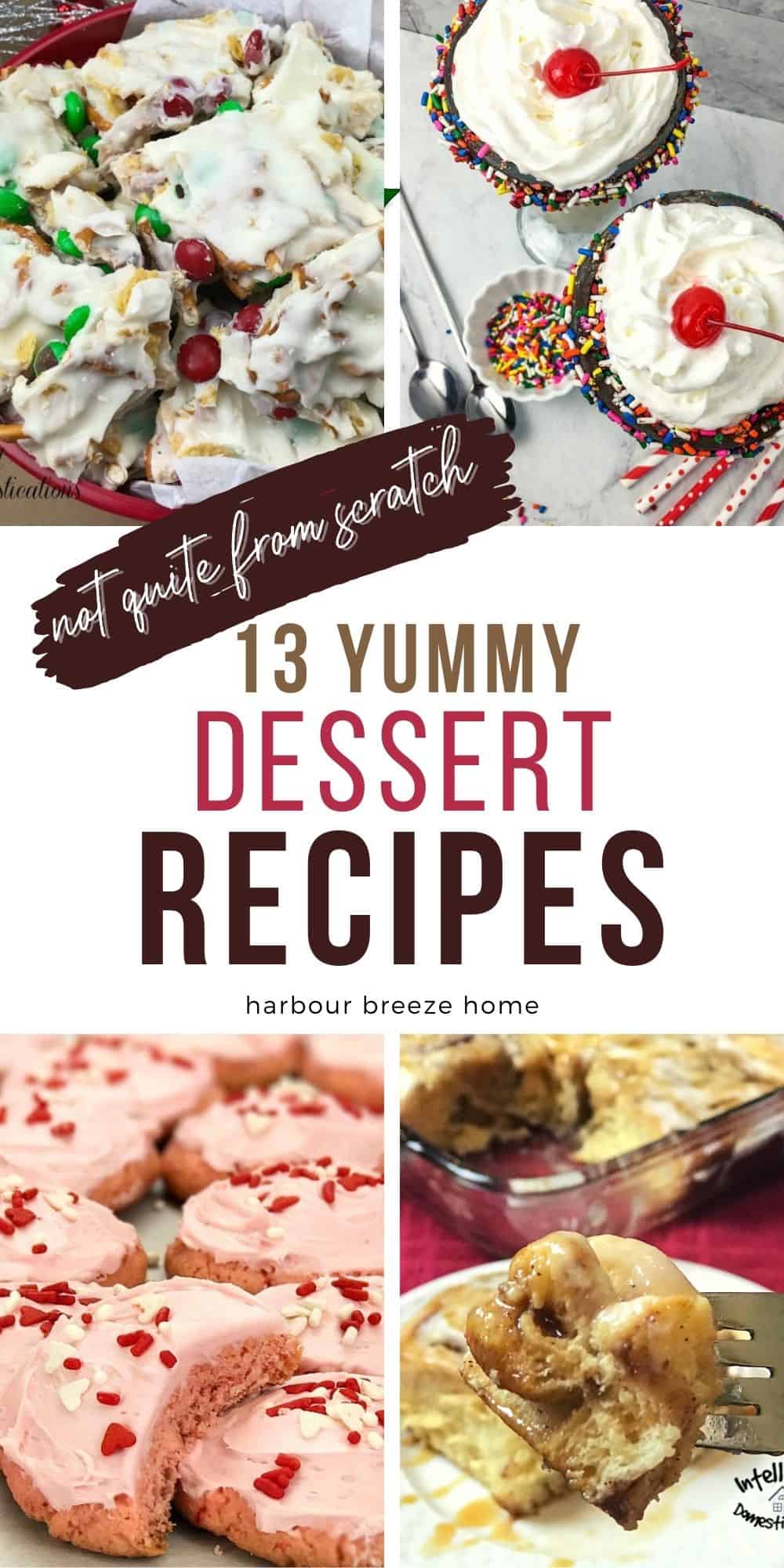 13 Easy Dessert Recipes With Few Ingredients