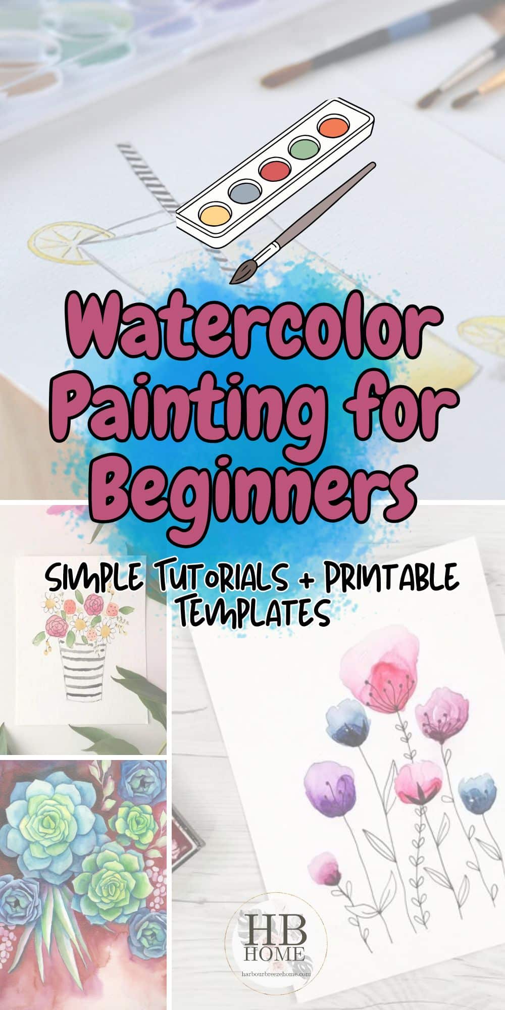 Easy Watercolor Painting Ideas for Beginners