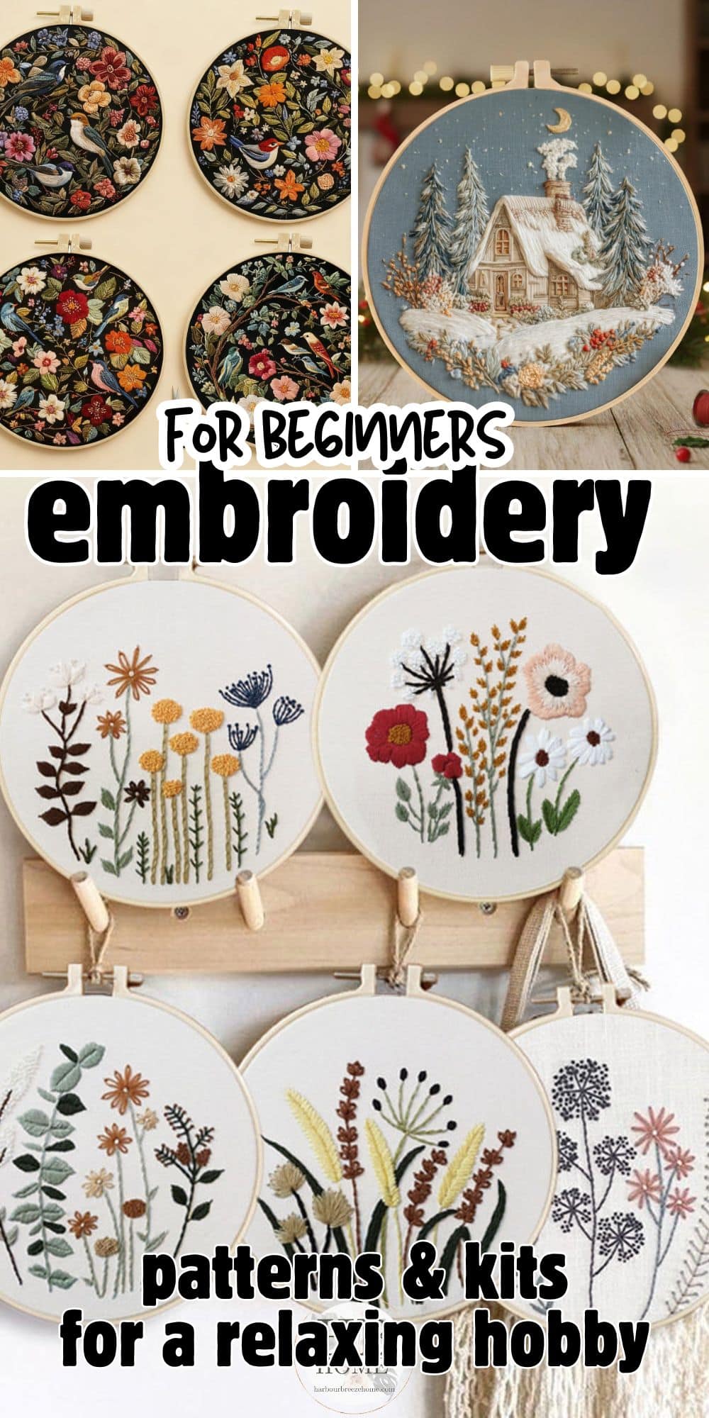 Easy Embroidery Kits for Beginners (and the Tale of the Heirloom Quilt)