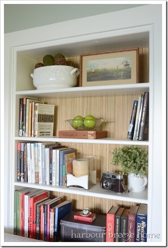 bookcase after