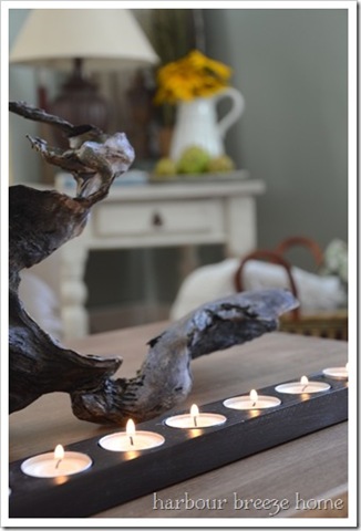 fall living room decor