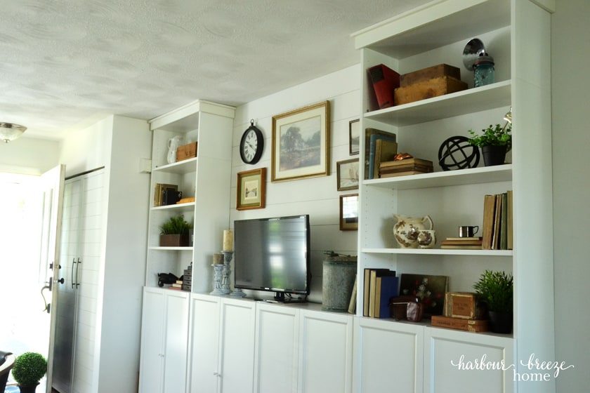 How to add Farmhouse Style to Billy Bookcases