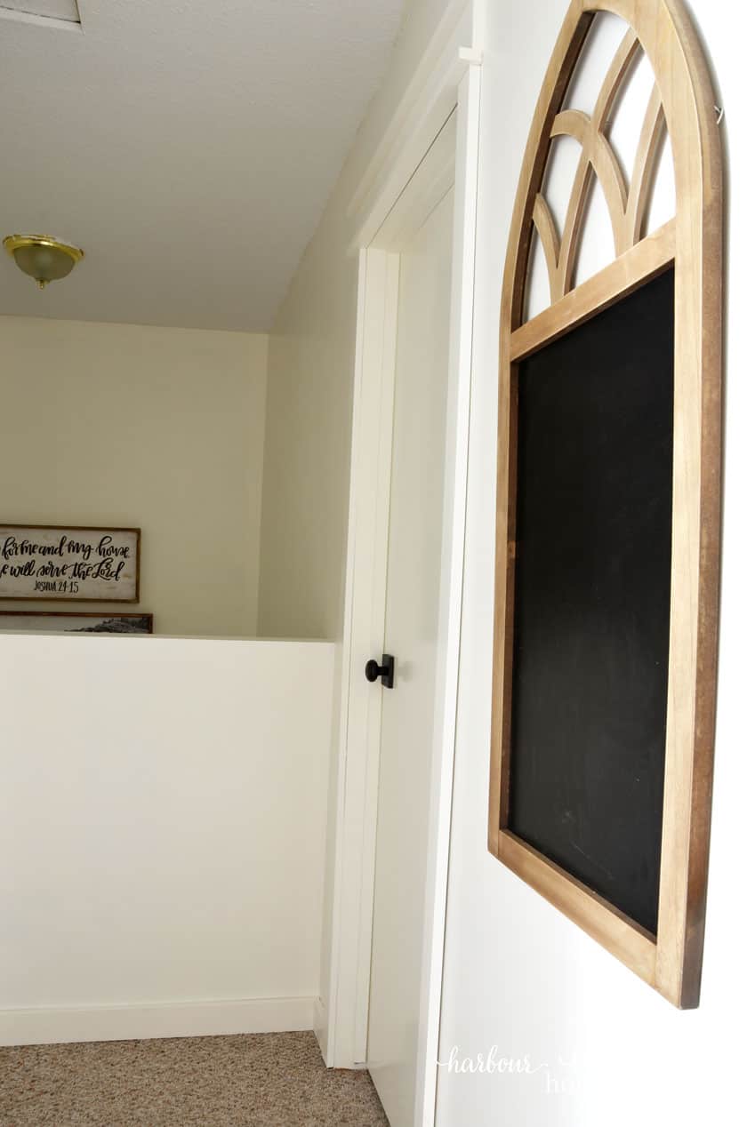 Farmhouse Style Hallway Makeover Reveal