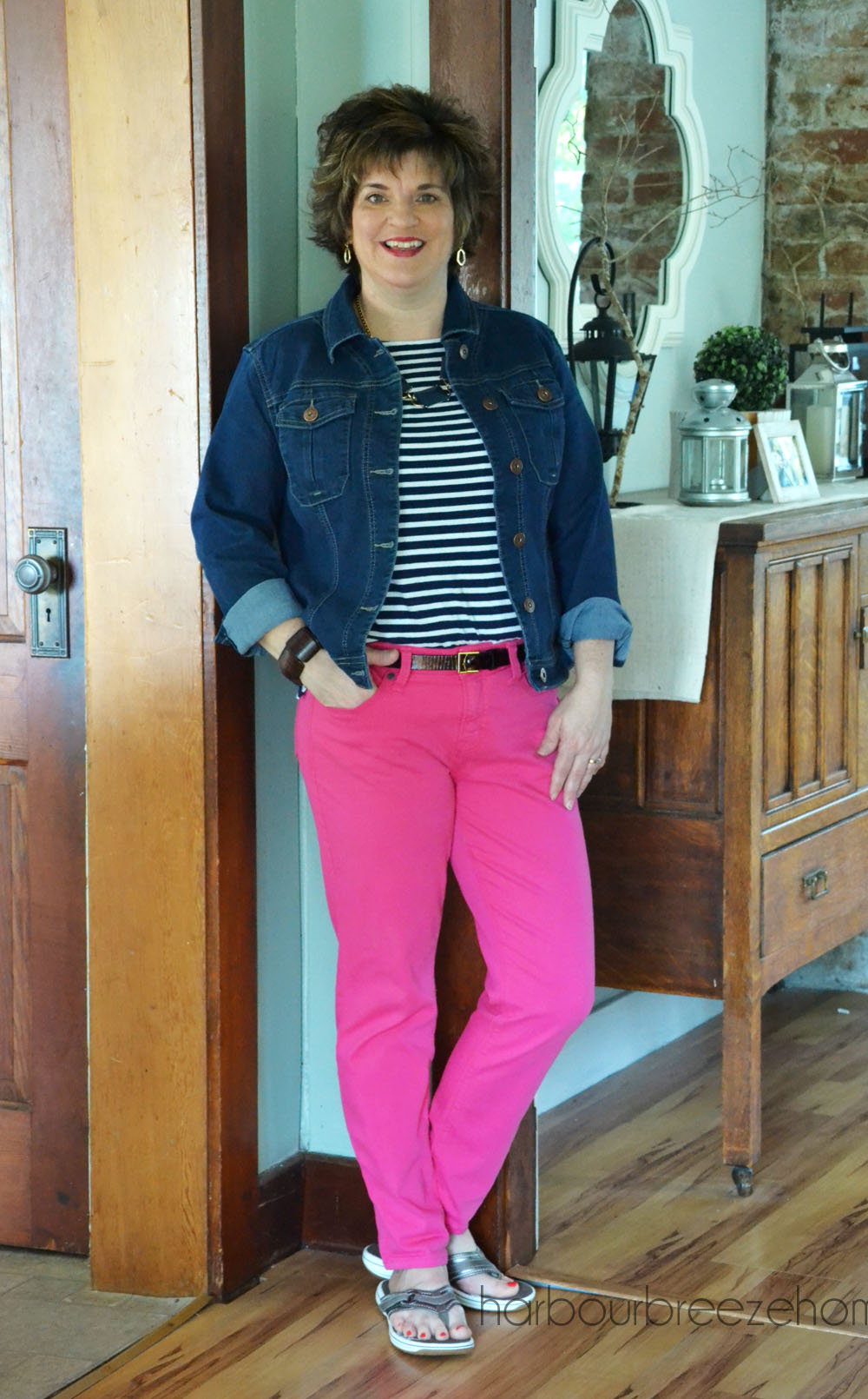 Fashion Over 40: Colored Jeans