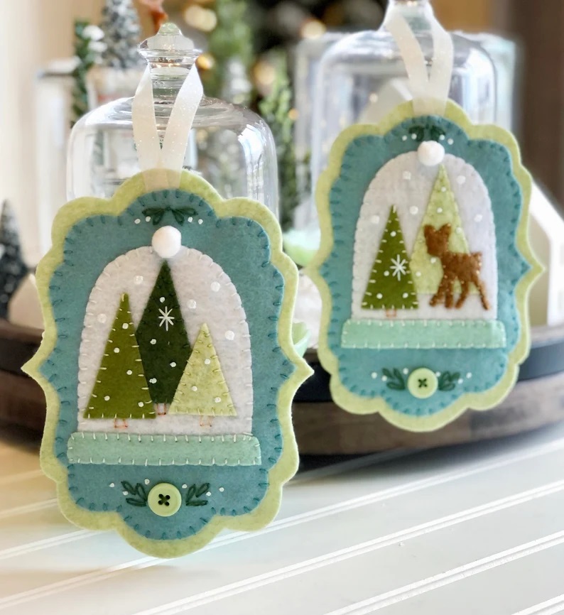 Get Crafty with Felt Christmas Ornaments!