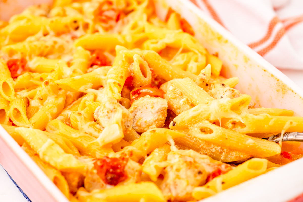 Baked Feta Chicken Pasta