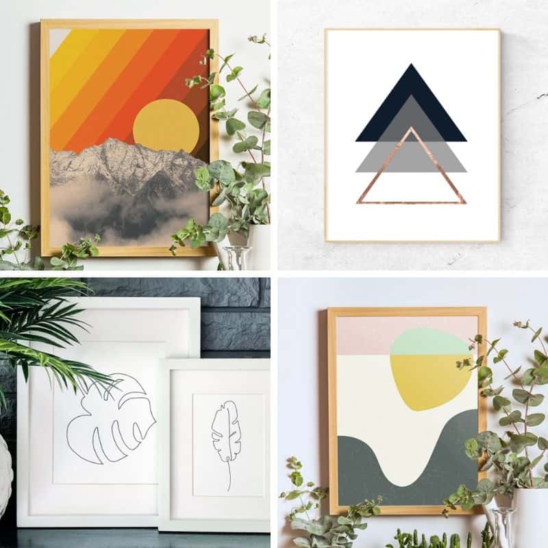 Free Modern Boho Wall Art for Your Home