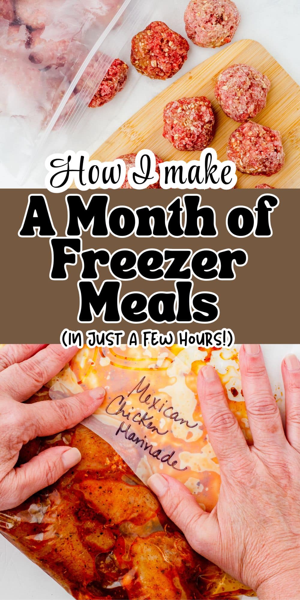 How I Make a Month of Freezer Meals in Just a Few Hours