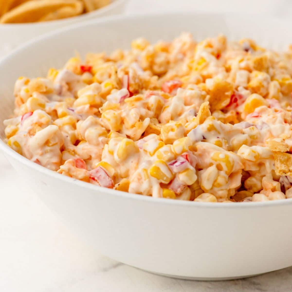 Easy Five-Minute Corn Salad with Corn Chips