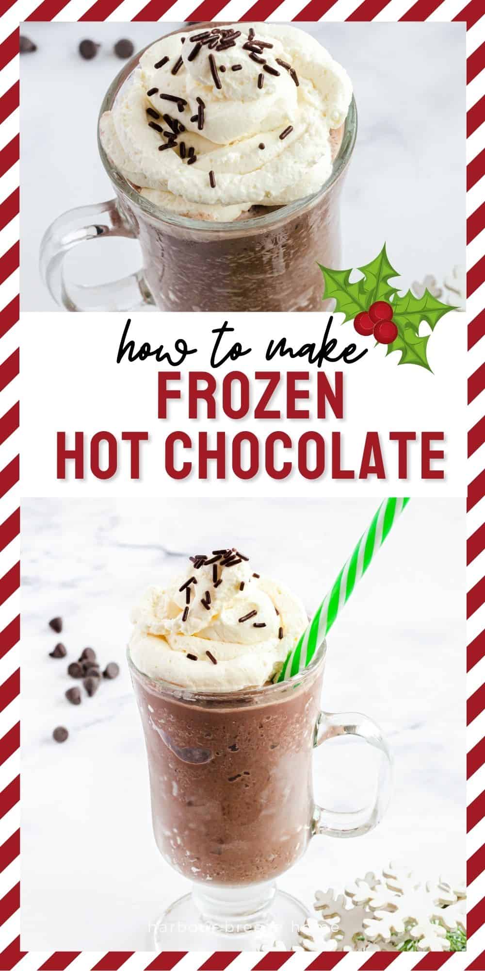 Frozen Hot Chocolate recipe - Bildirimlerim