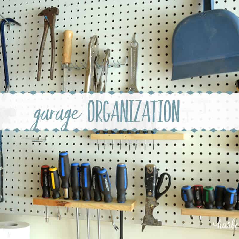 Eight Week Garage Tidiness Project