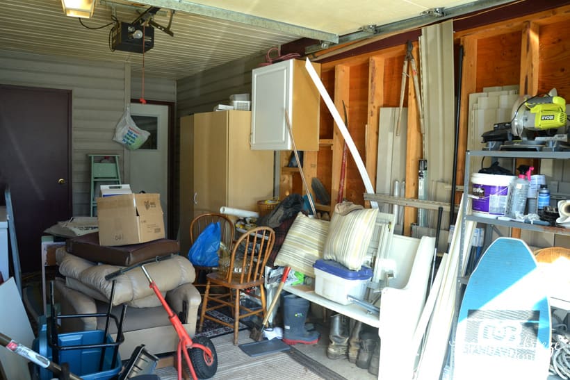 Garage Organization Progress